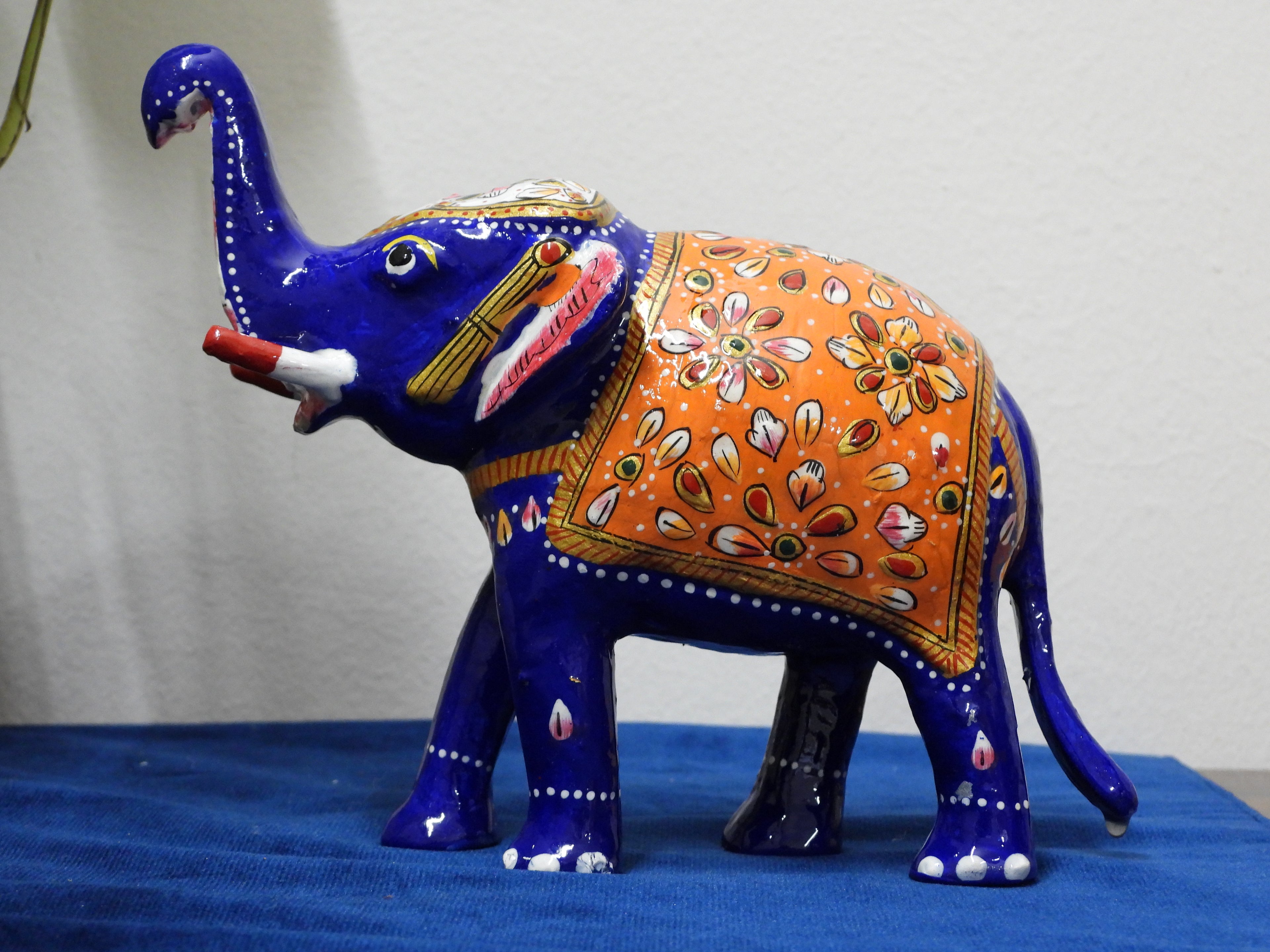 Handcrafted Meenakari  Elephant Statue set of 4